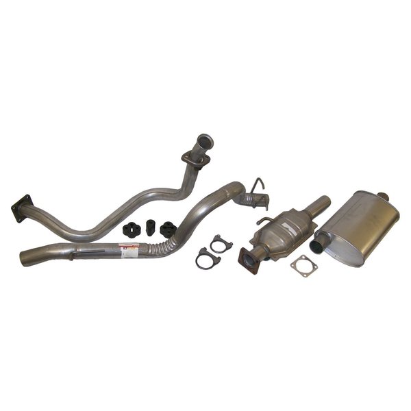 Crown Automotive Exhaust Kit Wrangler, #52001720K 52001720K